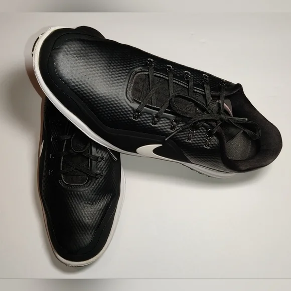 NIKE LUNAR CONTROL VAPOR 2 MEN'S SPIKELESS SPORTS GOLF SHOES SIZE 9.5 899633-002 - Picture 2 of 4